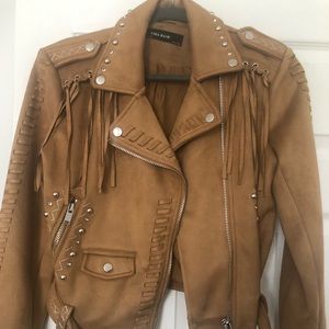 Zara suede jacket